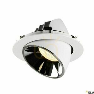Recessed luminaire SLV NUMINOS GIMBLE XL white/chrome 37.4W 3000K 1006058 2 Recessed luminaire SLV NUMINOS GIMBLE XL white/chrome 37.4W 3000K 1006058 small 2