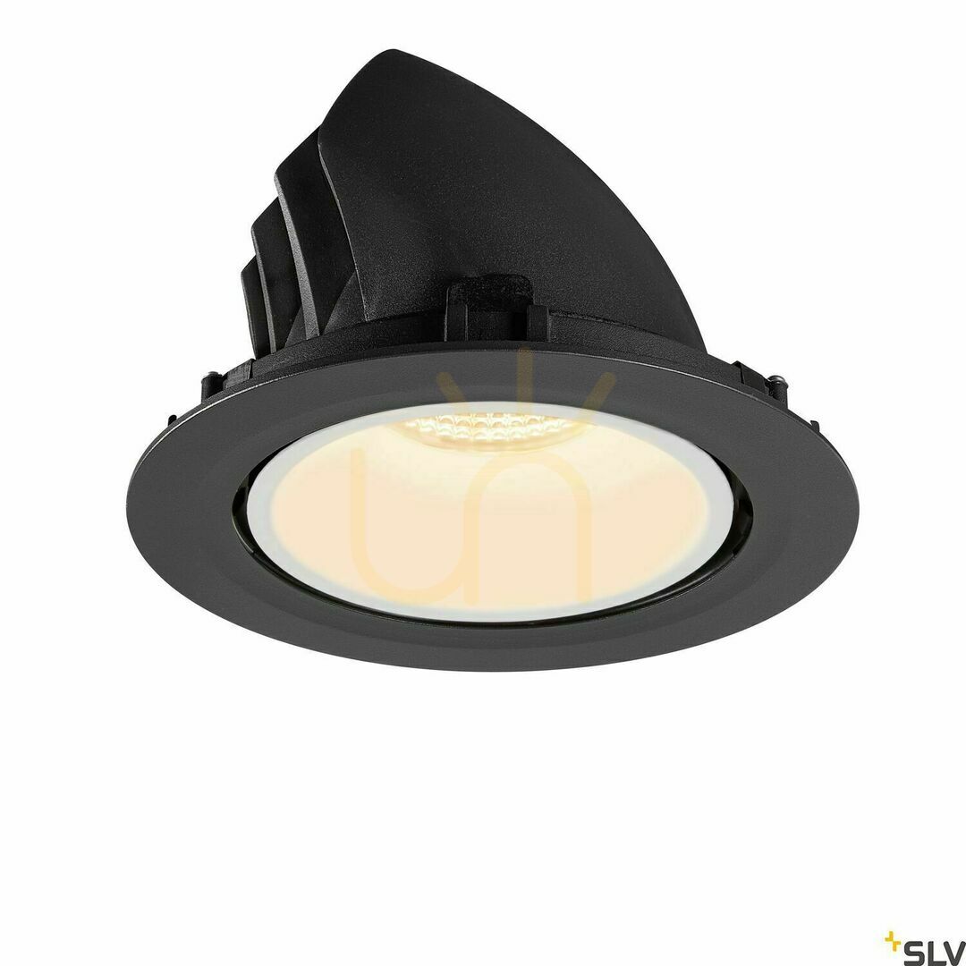 View Recessed luminaire SLV NUMINOS GIMBLE XL black/white 37.4W 2700K 3500lm 1006036 Recessed luminaire SLV NUMINOS GIMBLE XL black/white 37.4W 2700K 3500lm 1006036
