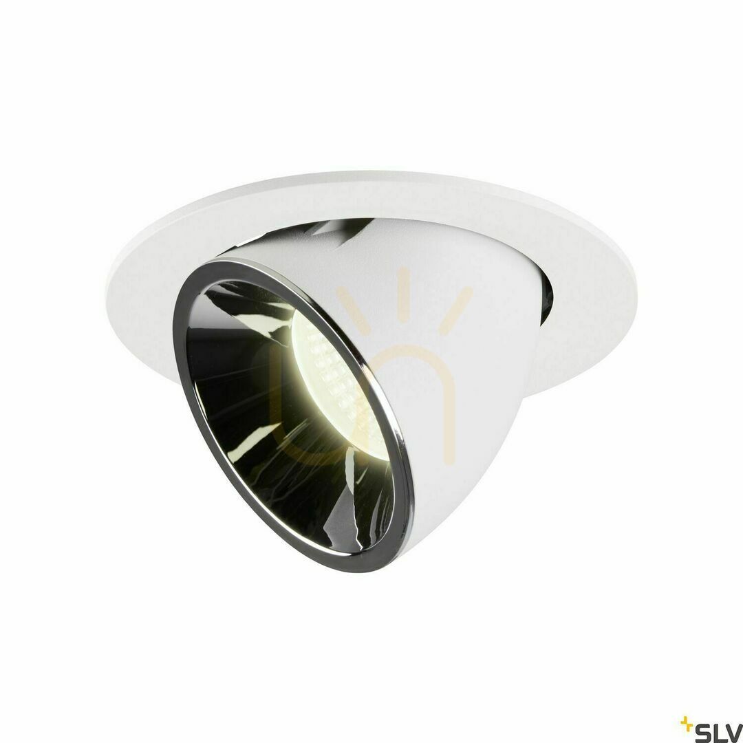 Check Recessed downlight SLV NUMINOS GIMBLE L white/chrome 25.4W 4000K 1006028 Recessed downlight SLV NUMINOS GIMBLE L white/chrome 25.4W 4000K 1006028