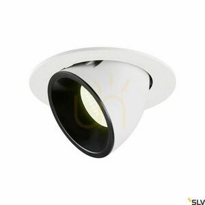 Recessed spotlight SLV NUMINOS GIMBLE L white/black 25.4W 4000K 1006023 small 0