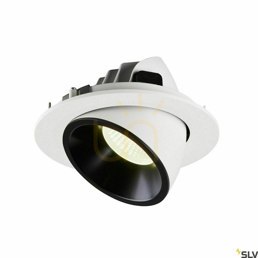 Preview Recessed luminaire SLV NUMINOS GIMBLE L white/black 25.4W 4000K 1006020 Recessed luminaire SLV NUMINOS GIMBLE L white/black 25.4W 4000K 1006020