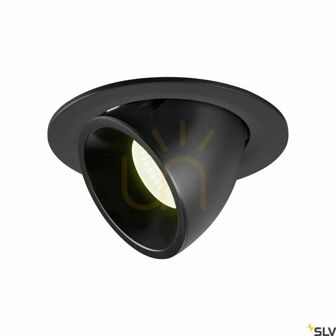 Recessed Downlight SLV NUMINOS GIMBLE L Black 25.4W 4000K 1006017