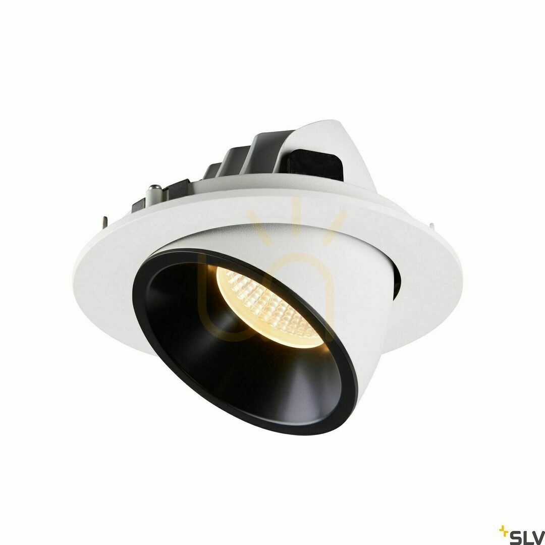 Preview Recessed spotlight SLV NUMINOS GIMBLE L white/black 25.4W 3000K 1006002 Recessed spotlight SLV NUMINOS GIMBLE L white/black 25.4W 3000K 1006002