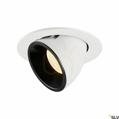 Check Recessed downlight SLV NUMINOS GIMBLE L white/black 2700K 25.4W 1005987