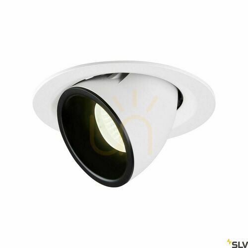 Check Recessed downlight SLV NUMINOS GIMBLE M 17.5W 4000K white/black 1005966