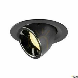 Recessed downlight SLV NUMINOS GIMBLE M black/chrome 17.5W 3000K 1005947 0 Recessed downlight SLV NUMINOS GIMBLE M black/chrome 17.5W 3000K 1005947 small 0