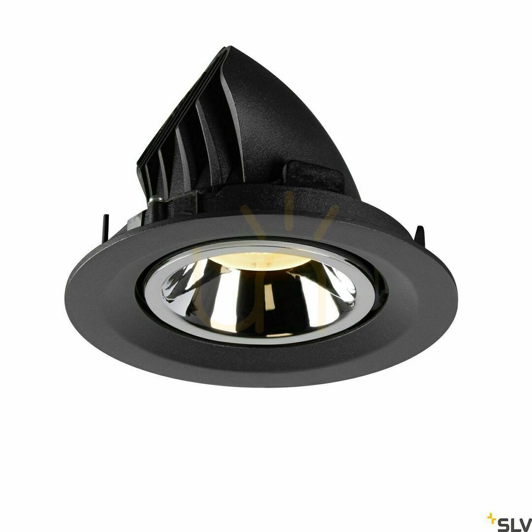 View Recessed Downlight SLV NUMINOS GIMBLE M Black/Chrome 17.5W 3000K 1005944 Recessed Downlight SLV NUMINOS GIMBLE M Black/Chrome 17.5W 3000K 1005944