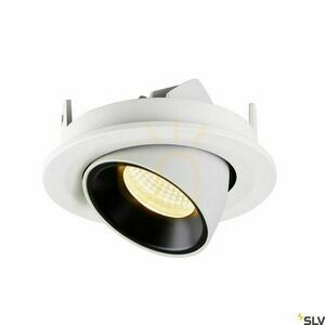 Recessed luminaire SLV NUMINOS GIMBLE S 8.6W 3000K White/Black 1005900 small 2