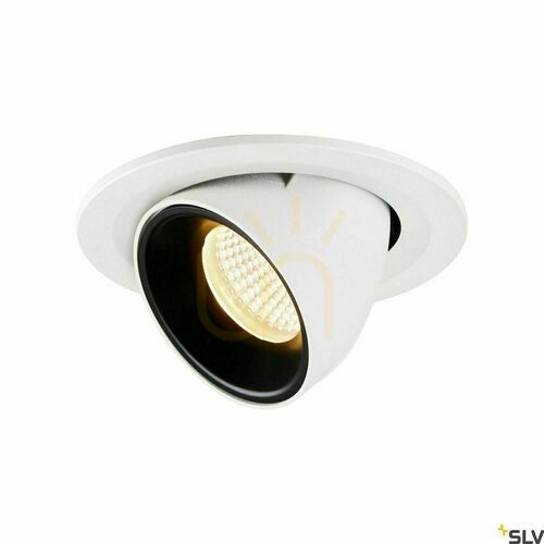 Check Recessed downlight SLV NUMINOS GIMBLE S white/black 8.6W 3000K 1005894