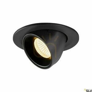 Recessed downlight SLV NUMINOS GIMBLE S black 8.6W 3000K 1005888 small 0