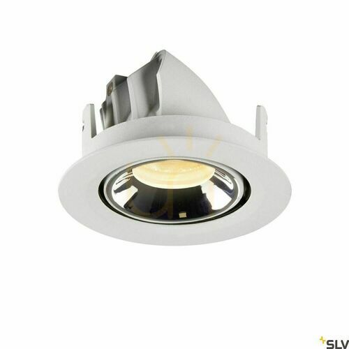 Check Recessed luminaire SLV NUMINOS GIMBLE XS white/chrome 7W 3000K 1005848