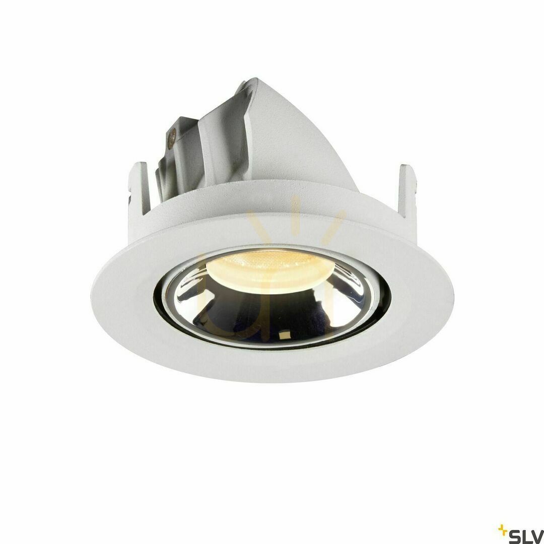 View Recessed spotlight SLV NUMINOS GIMBLE XS white/chrome 7W 3000K 1005845 Recessed spotlight SLV NUMINOS GIMBLE XS white/chrome 7W 3000K 1005845
