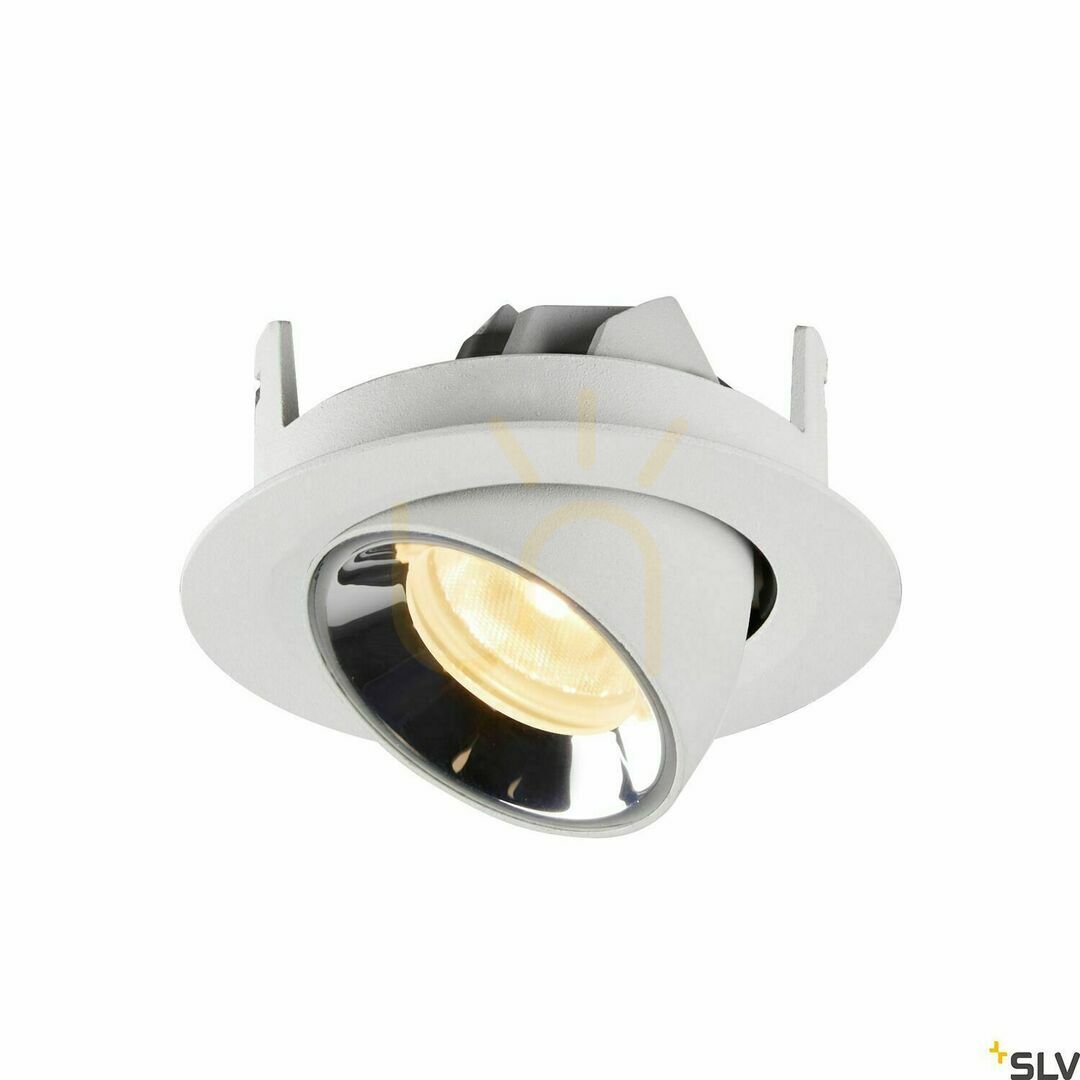 Preview Recessed spotlight SLV NUMINOS GIMBLE XS white/chrome 7W 3000K 1005845 Recessed spotlight SLV NUMINOS GIMBLE XS white/chrome 7W 3000K 1005845