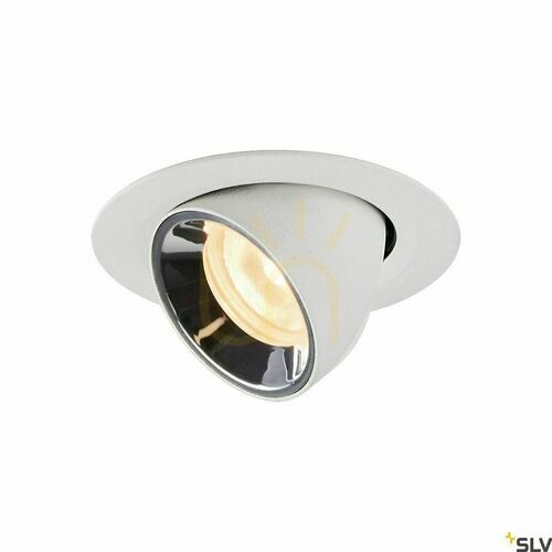 Check Recessed downlight SLV NUMINOS GIMBLE XS white/chrome 7W 2700K 1005824