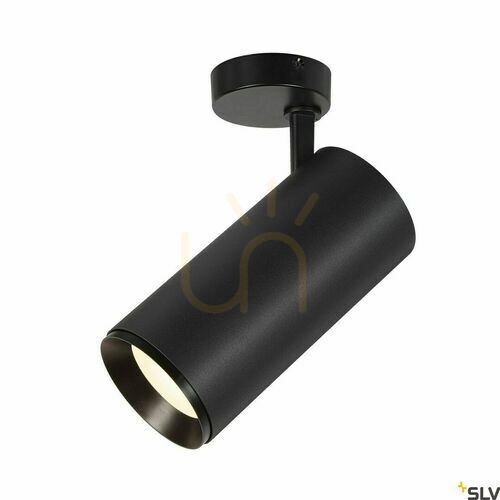 Check SLV NUMINOS XL DALI Surface-Mounted Ceiling Light Black LED 27 W 4000 K 1005755