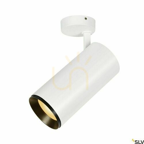 Check Surface Ceiling Light SLV NUMINOS XL CL DALI 27W 2700K 3550 lm White/Black 1005745