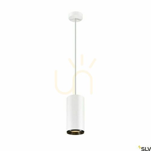 Check Pendant Light SLV NUMINOS XL PD PHASE White/Black LED 28W 2700K 1005709