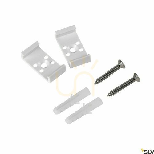 Check Mounting Brackets SLV BATTEN White PC 1006126