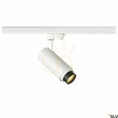 Check Track Light SLV NUMINOS Zoom M Phase White 20W 2700K 3-Phase 1006109