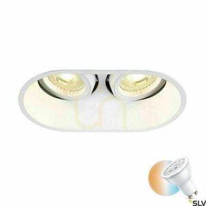 Recessed light SLV HORN double QPAR51 white 25W 230V 1006122 0 Recessed light SLV HORN double QPAR51 white 25W 230V 1006122 small 0