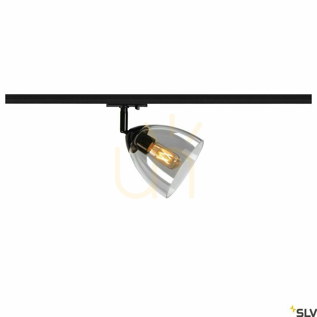 View Track Light SLV PARA CONE GL GU10 Black 1006155 Track Light SLV PARA CONE GL GU10 Black 1006155