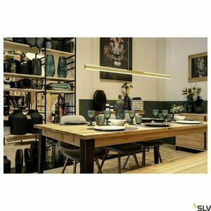 Pendant Light SLV ONE Linear 140 Brass 35W 2700/3000K 1006190 3 Pendant Light SLV ONE Linear 140 Brass 35W 2700/3000K 1006190 small 3