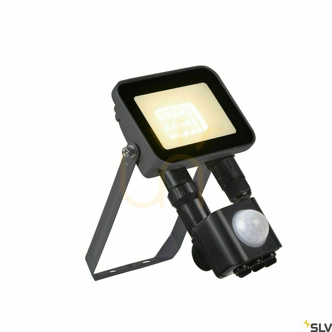 View Outdoor Wall Lamp SLV FLOODI S Anthracite 9.3W 3000K IP65 1006191 Outdoor Wall Lamp SLV FLOODI S Anthracite 9.3W 3000K IP65 1006191