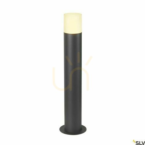 Check Outdoor Post Light SLV GRAFIT 60 Anthracite E27 IP44 1006181