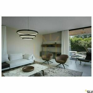 Pendant Light SLV ONE TRIPLE DALI Black 64W 80 cm 1002913 3 Pendant Light SLV ONE TRIPLE DALI Black 64W 80 cm 1002913 small 3