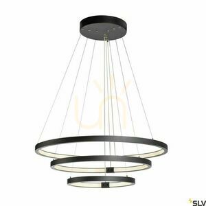 Pendant Light SLV ONE TRIPLE DALI Black 64W 80 cm 1002913 0 Pendant Light SLV ONE TRIPLE DALI Black 64W 80 cm 1002913 small 0