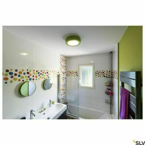 Ceiling Light SLV PLASTRA 105 White Gypsum Glass 31 cm E27 148001 3 Ceiling Light SLV PLASTRA 105 White Gypsum Glass 31 cm E27 148001 small 3