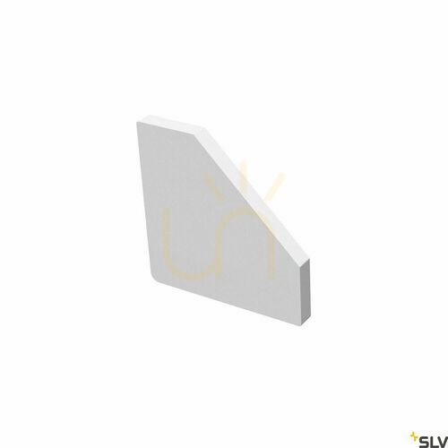 Check End Cap SLV GRAZIA EDGE White ABS 1004894