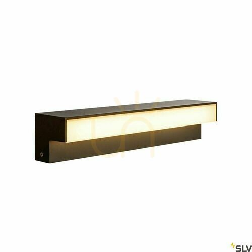 Check SLV L-LINE OUT 60 FL outdoor bollard light anthracite LED 11.5 W IP65 1003535