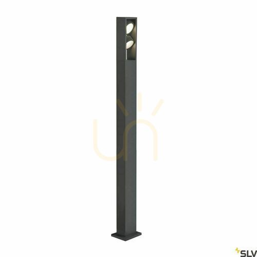 Check Outdoor Post Light SLV ESKINA Frame Double 175 Anthracite 27W IP65 1005440