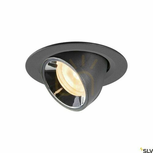Check Recessed luminaire SLV NUMINOS GIMBLE XS black/chrome 7W 2700K 1005815