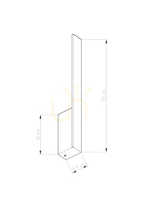 Wall lamp LAHTI M black 3000K Thoro 6 Wall lamp LAHTI M black 3000K Thoro small 6