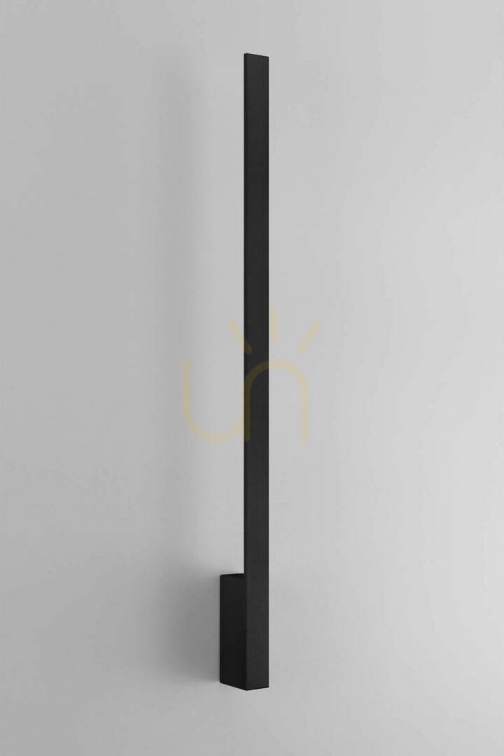 Wall lamp LAHTI L black 4000K Thoro