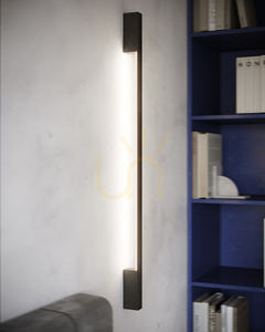 Wall lamp SAPPO L black 3000K Thoro small 8