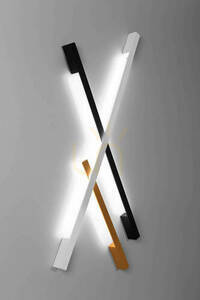 Wall lamp SAPPO M golden 4000K Thoro 3 Wall lamp SAPPO M golden 4000K Thoro small 3