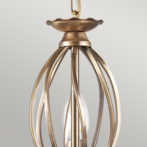 Aegean 5 Light Chandelier - Aged Brass  Elstead small 1