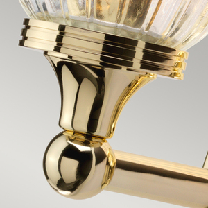 Austen 1 Light Wall Light - Polished Brass Elstead small 2