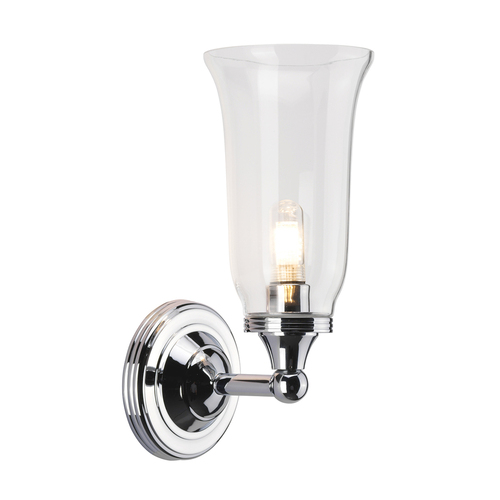 Check Austen 1 Light Wall Light - Polished Chrome Elstead