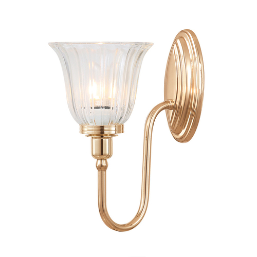 Check Blake 1 Light Wall Light - Rose Gold Elstead