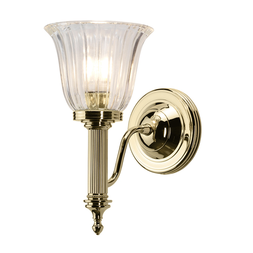 Check Carroll 1 Light - Polished Brass Elstead