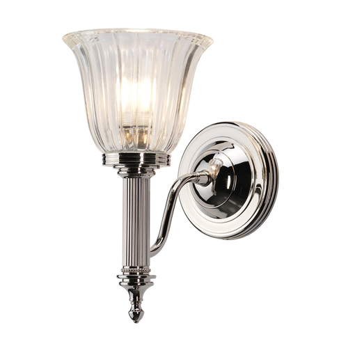 Check Carroll 1 Light - Polished Nickel Elstead