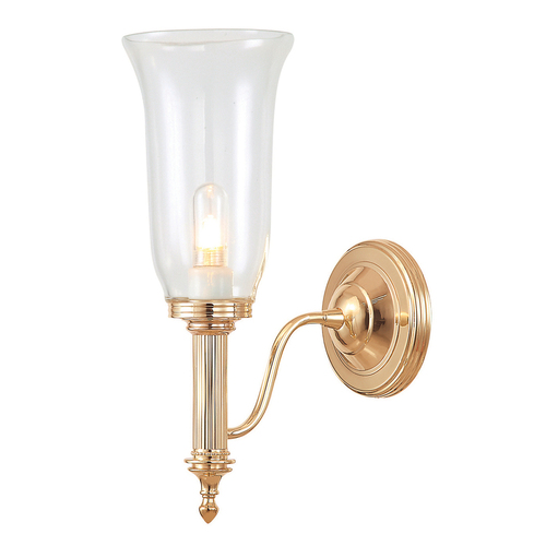 Check Carroll 1 Light Wall Light - Rose Gold Elstead
