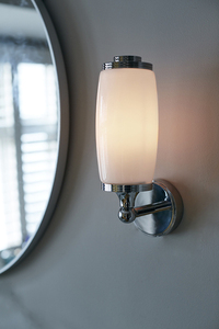 Eliot 1 Light Wall Light - Polished Chrome Elstead small 1