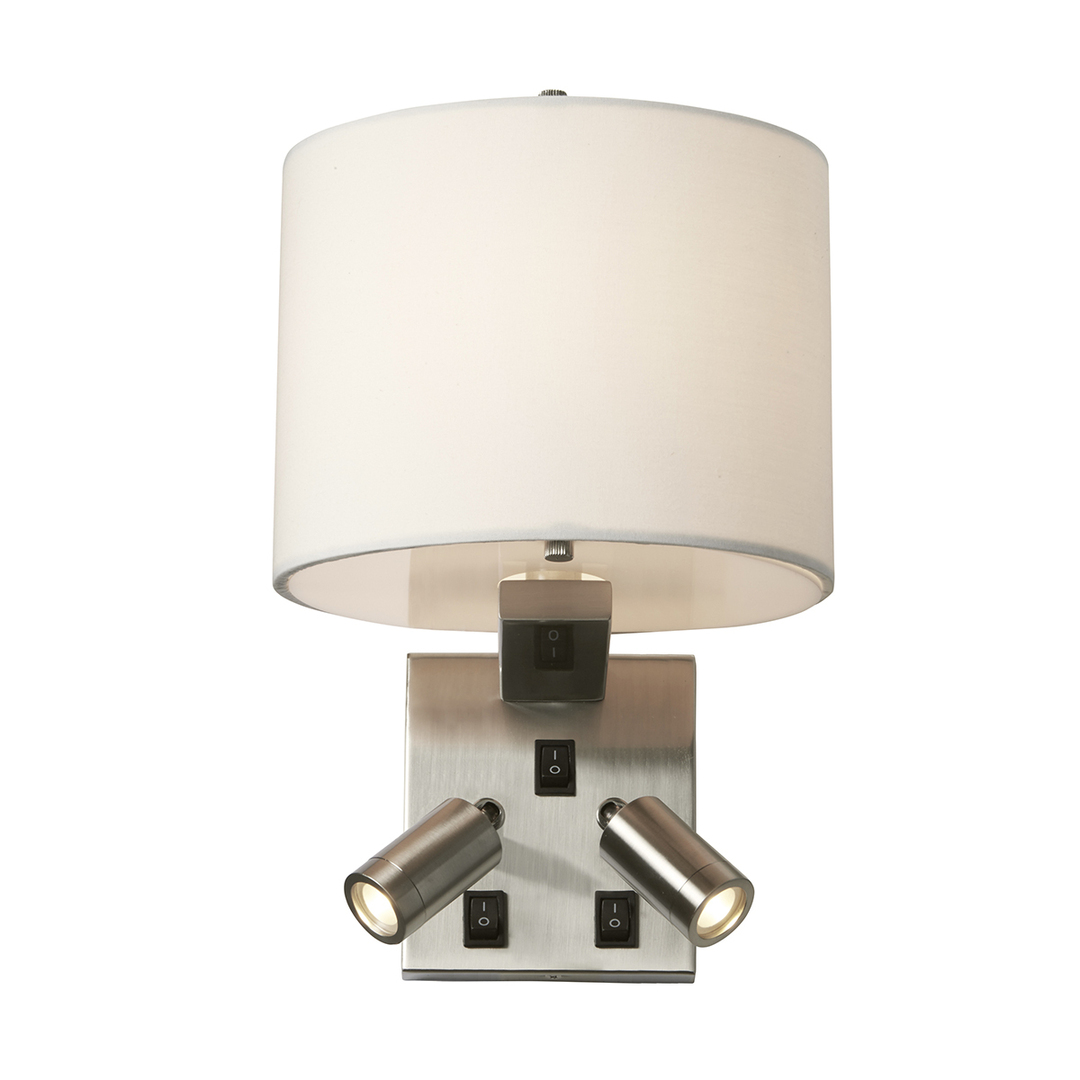 Belmont 3 Light Wall Light Elstead