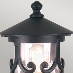 Hereford 1 Light Pedestal Lantern Elstead small 1