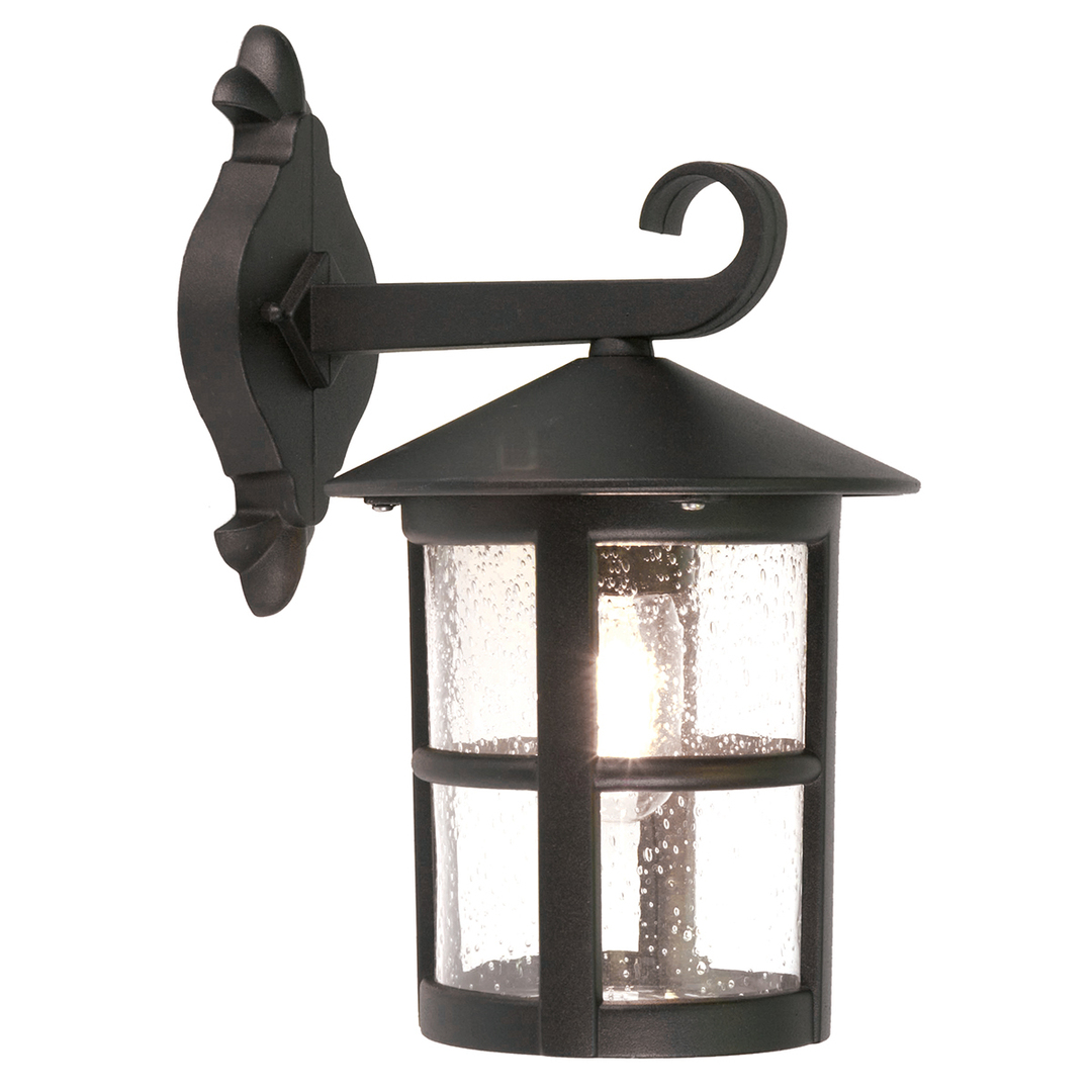 Hereford 1 Light Grande Wall Down Lantern Elstead